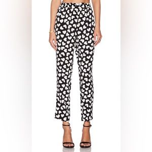 NWT kate spade dancing hearts lounge pants valentine’s day slouchy size 4